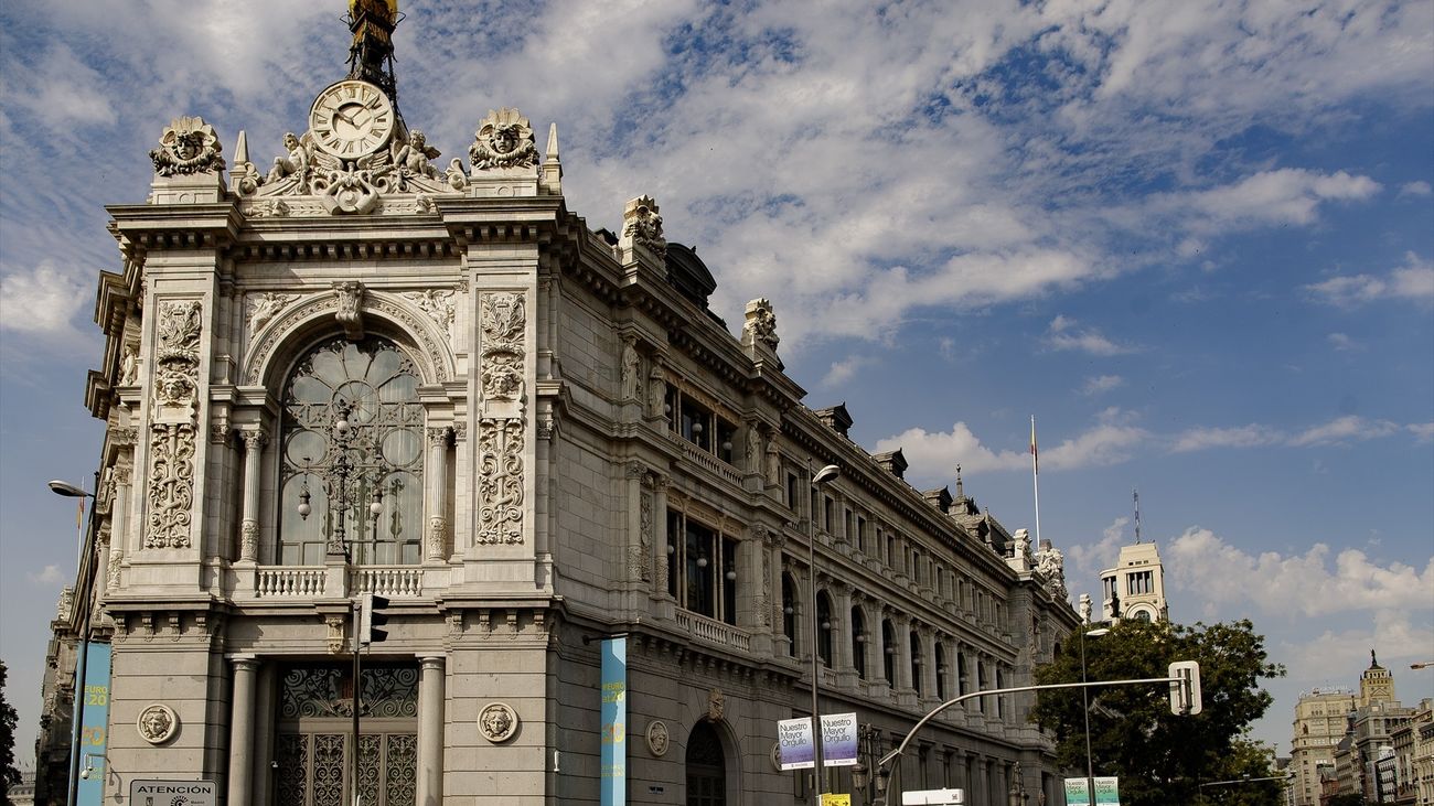 Fachada del edificio del Banco de España