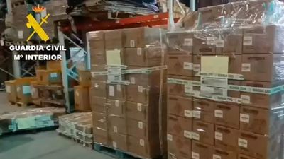 La Guardia Civil incauta 142 kilos de productos pirotécnicos sin autorización en Humanes