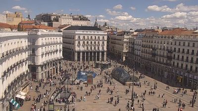 El tiempo en Madrid este lunes: cielos poco nubosos y máximas en ascenso
